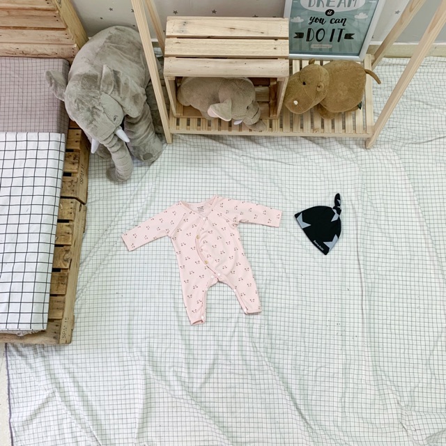 Bodysuit Bama Babi mèo hồng 100% cotton cao cấp | BigBuy360 - bigbuy360.vn