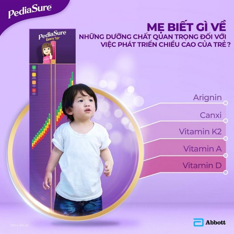 Sữa Bột Pediasure 10+ 850g