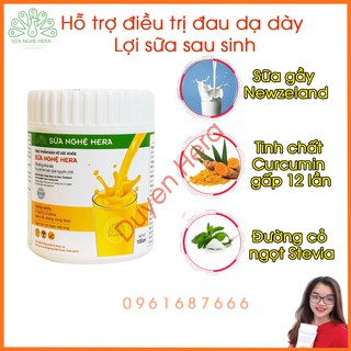 Sữa nghệ Hera 100gr - Hỗ trợ điều trị ĐAU DẠ DÀY, Tốt cho phụ nữ sau sinh và làm đẹp da