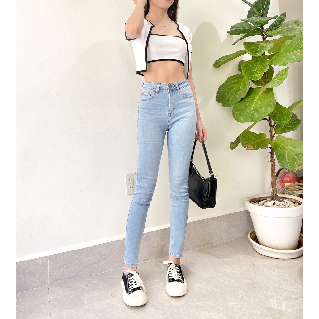 Quần Lightblue / darkblue tall skinny jeans 20decemberjeans mã 1106