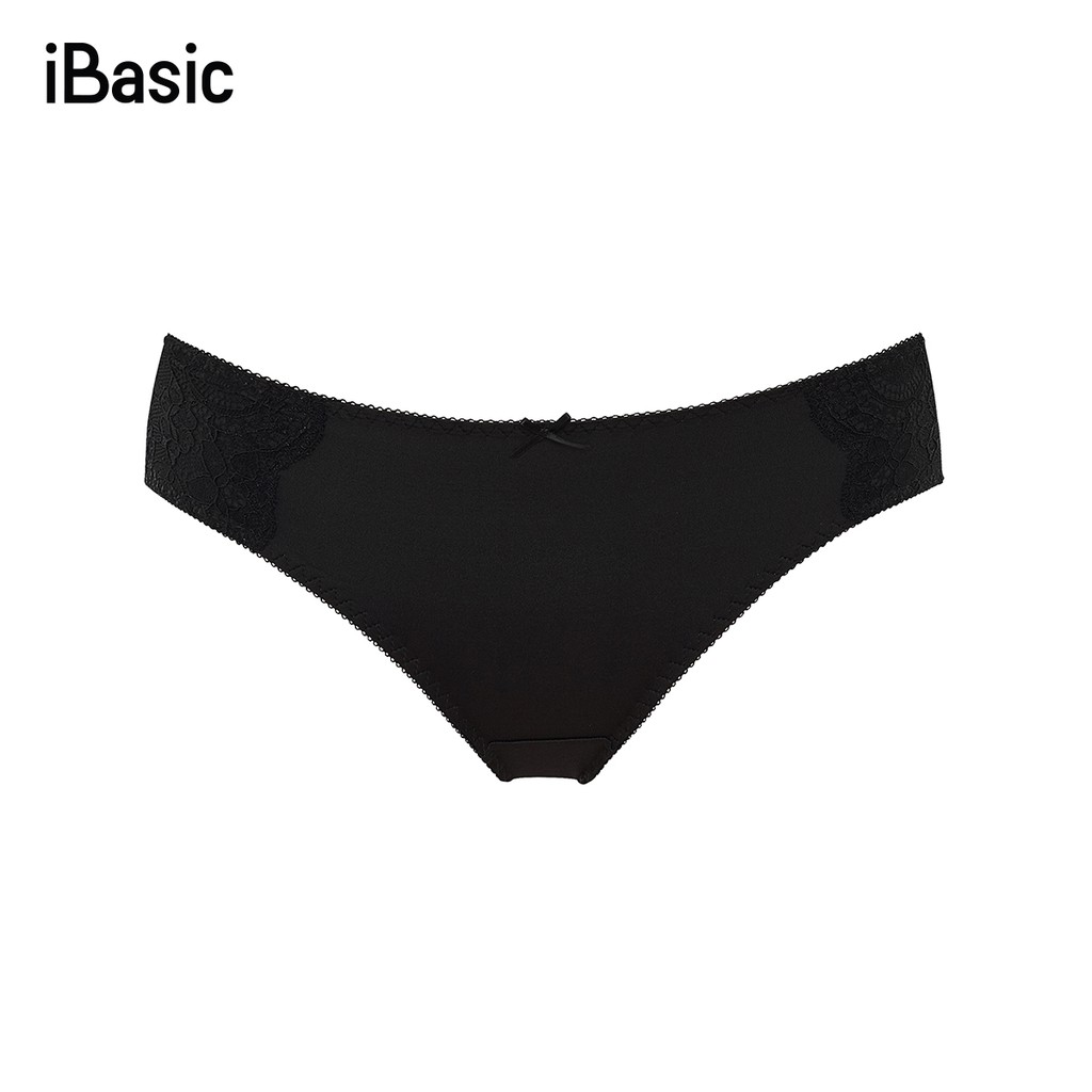 [Mã FAMALLT5 giảm 15% đơn 150k] Quần lót nữ cotton thun lạnh phối ren iBasic V167 | BigBuy360 - bigbuy360.vn