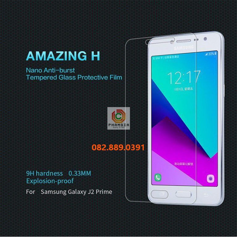 Dán cường lực Samsung j2 core/j2 prime/J2 (2015)/j2 pro nano dẻo siêu bền