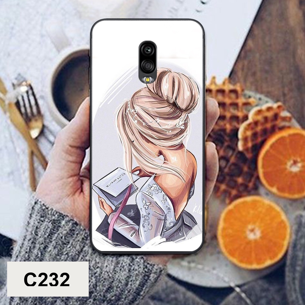 Ốp lưng samsung J7 Plus in hình Cô Gái hóa Nàng Thơ xinh đẹp, siêu bền GIÁ XƯỞNG