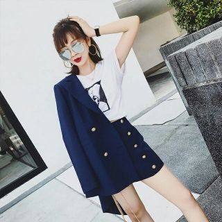 Set bộ vest nữ quần short