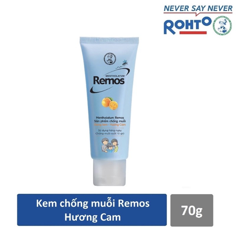 Kem Chống Muỗi Rohto Remos 70g