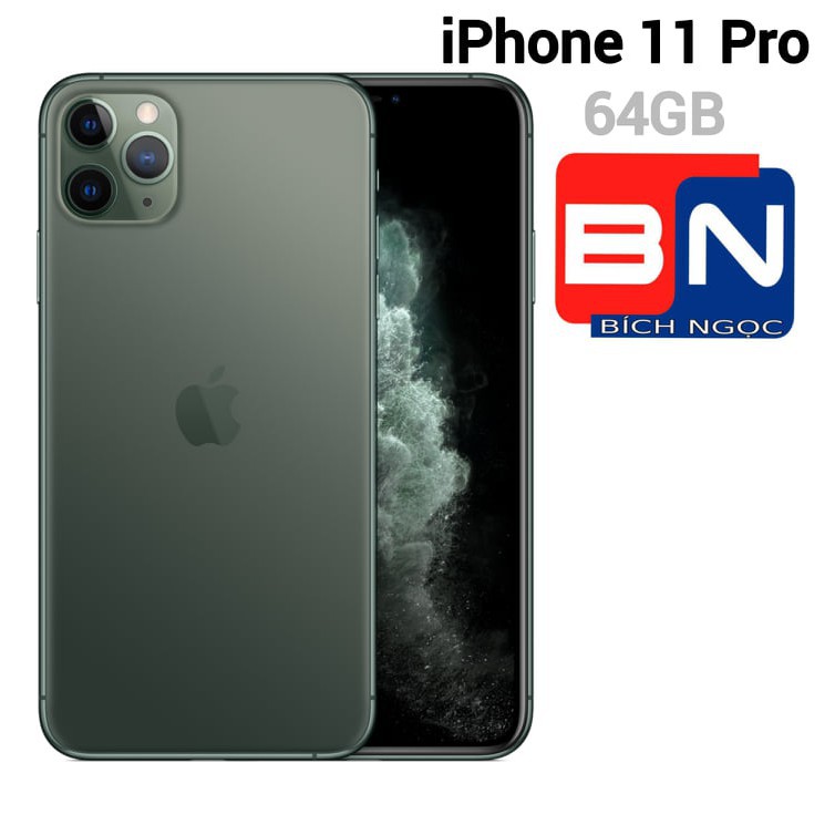 Điện Thoại Apple iPhone 11 Pro bản 64GB - Hàng mới 100%