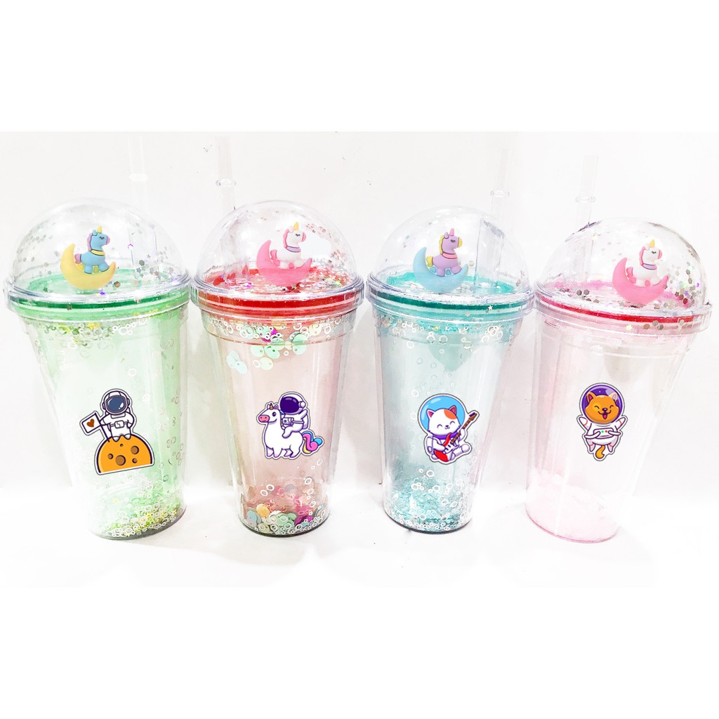 cốc 2 lớp phi hành gia astronaut CNCKI52 ly giữ nhiệt cốc sứ mèo may mắn cute dễ thương idol thần tượng kpop