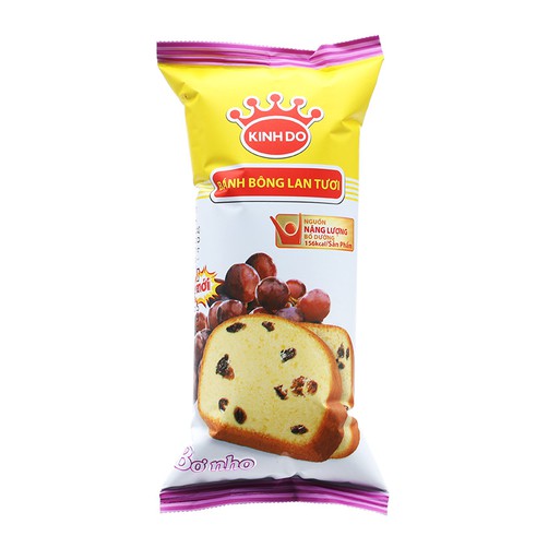 Combo 5 Bánh Bông Lan Tươi Bơ Nho 40G