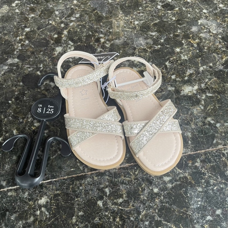Sandal bé gái Bluezoo  Dép quai hậu cho bé bé gái 0822