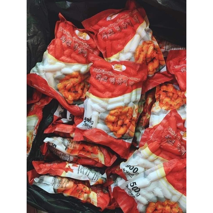 COMBO bánh gạo tokbokki phô mai + 100g sốt