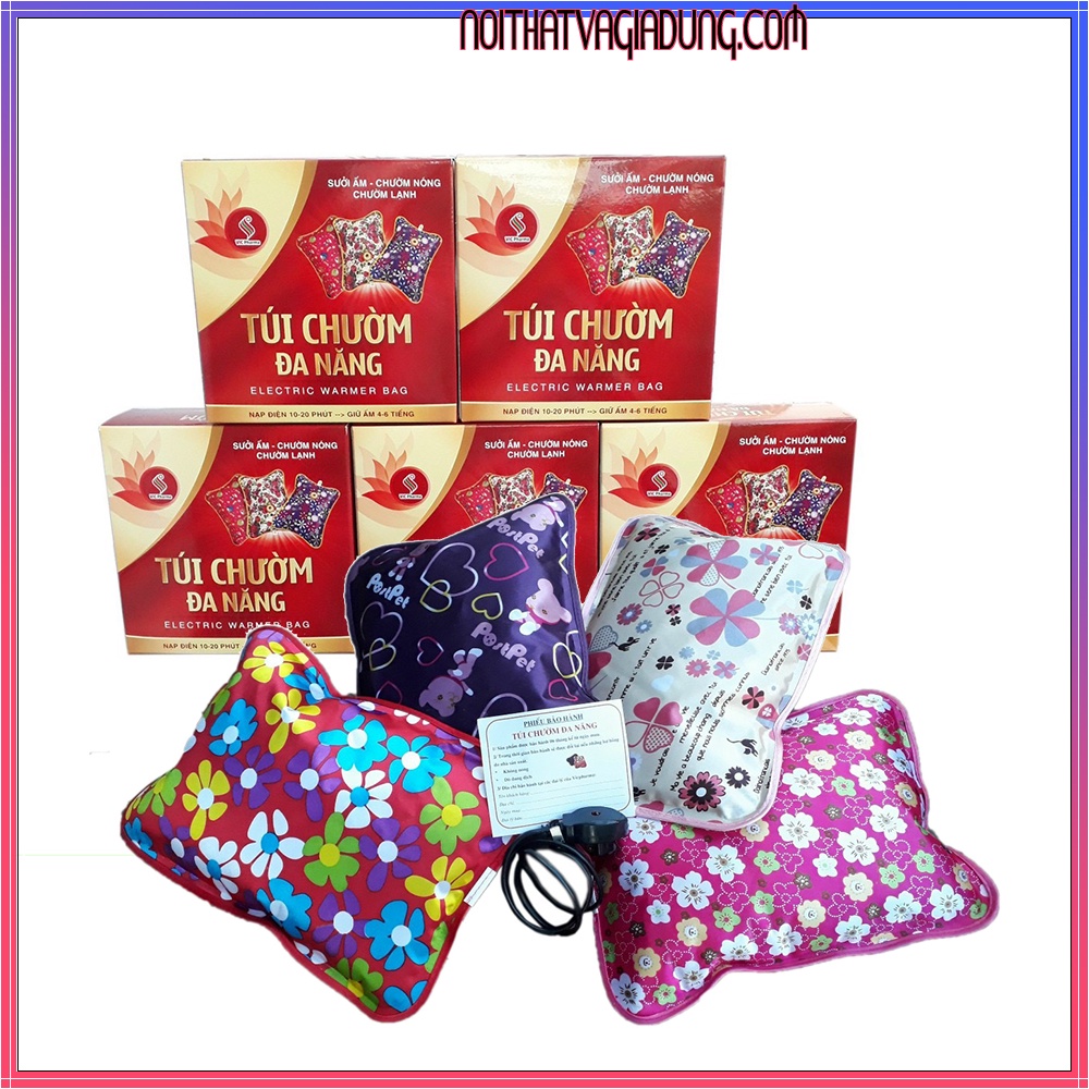 Túi Chườm Bụng Kinh Cho Nữ, Chườm Nóng Lạnh Đa Năng Hướng Dương Hoặc Vic Cắm Điện Sưởi Ấm Và Giữ Nhiệt