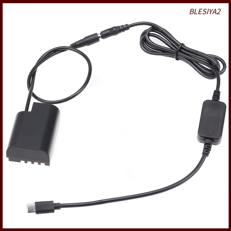 Cáp Pin Chuyển Đổi USB-C Sang DMW-BLF19 DCC12 GH3 GH4 GH5 GH5S 2 Cái