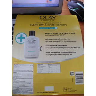 🌞💥💃Set Kem dưỡng da chống nắng Olay Complete Sensitive SPF 15 (177ml)