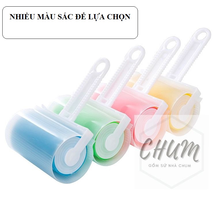 Cây lăn bụi gel silicon tái sử dụng nhiều lần
