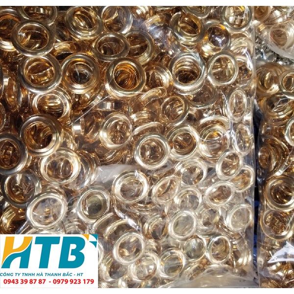 Khoen ore Khoen mắt cáo Khoen oze từ 4mm đến 12mm bằng INOX không gỉ  - 100 cái / túi