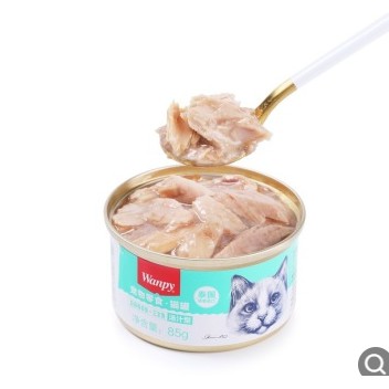 Pate cho mèo cao cấp Wanpy lon 85g