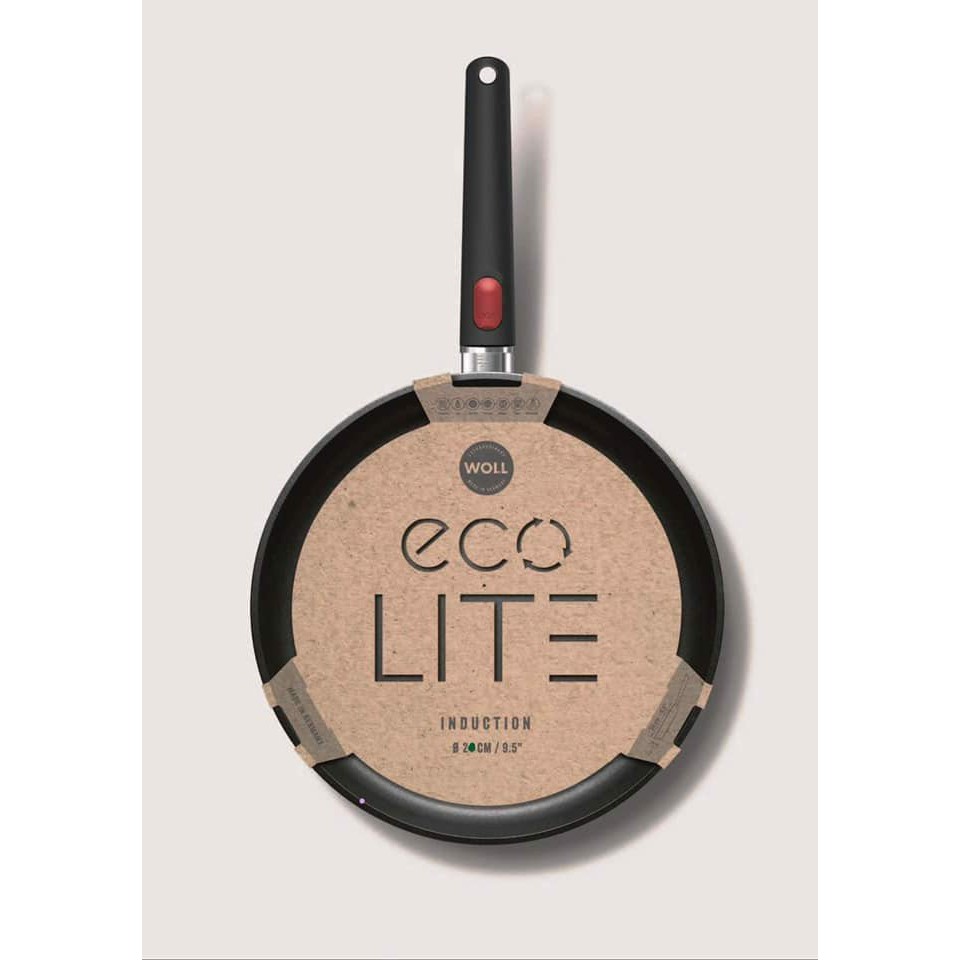 Chảo Woll Eco Lite Fry Pan 20-24-28 cm chống dính 5 lớp vân đá [nhập Đức chính hãng]