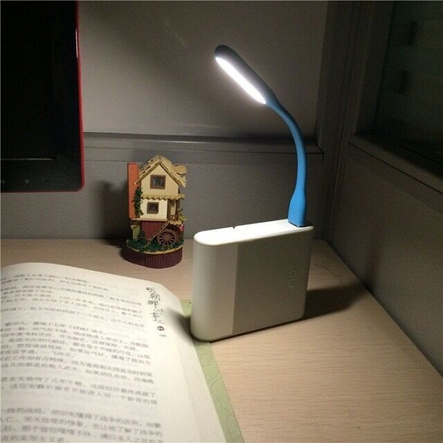 Đèn LED bảo vệ mắt bàn học sinhPin sạc dự phòng USBLED đèn bảo vệ mắt bàn nhỏ máy tính đầu điện di động ngủ Xiaomi