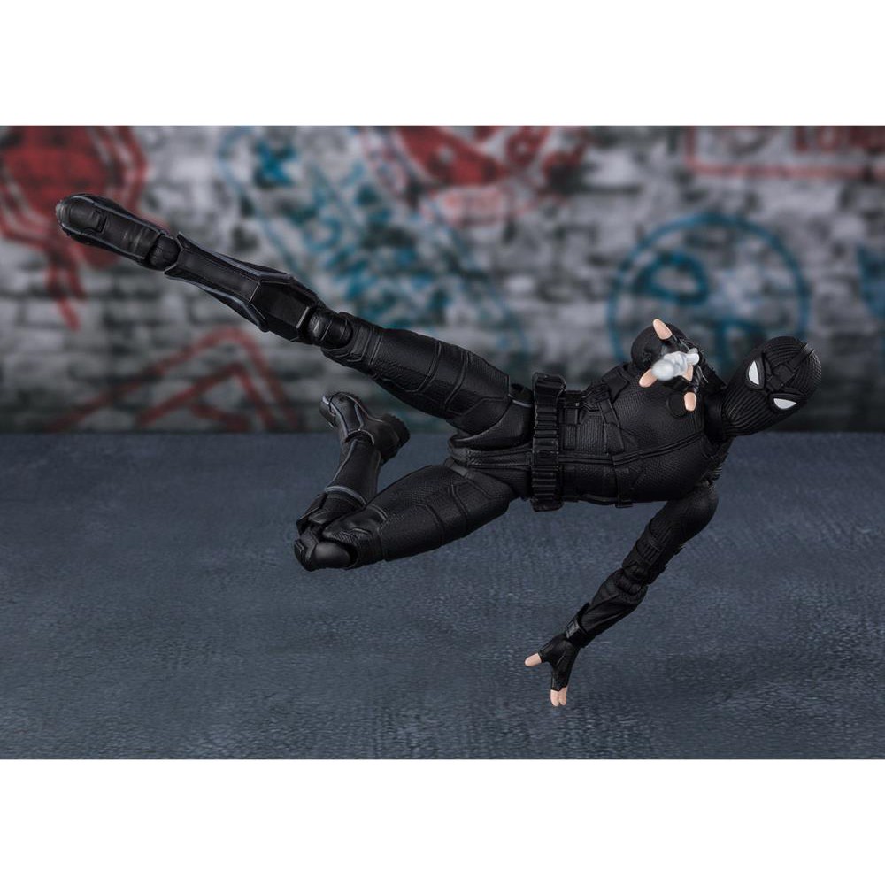 MÔ HÌNH ĐỒ CHƠI CHÍNH HÃNG SHF SPIDER MAN STEALTH SUIT  (CÓ SẴN)