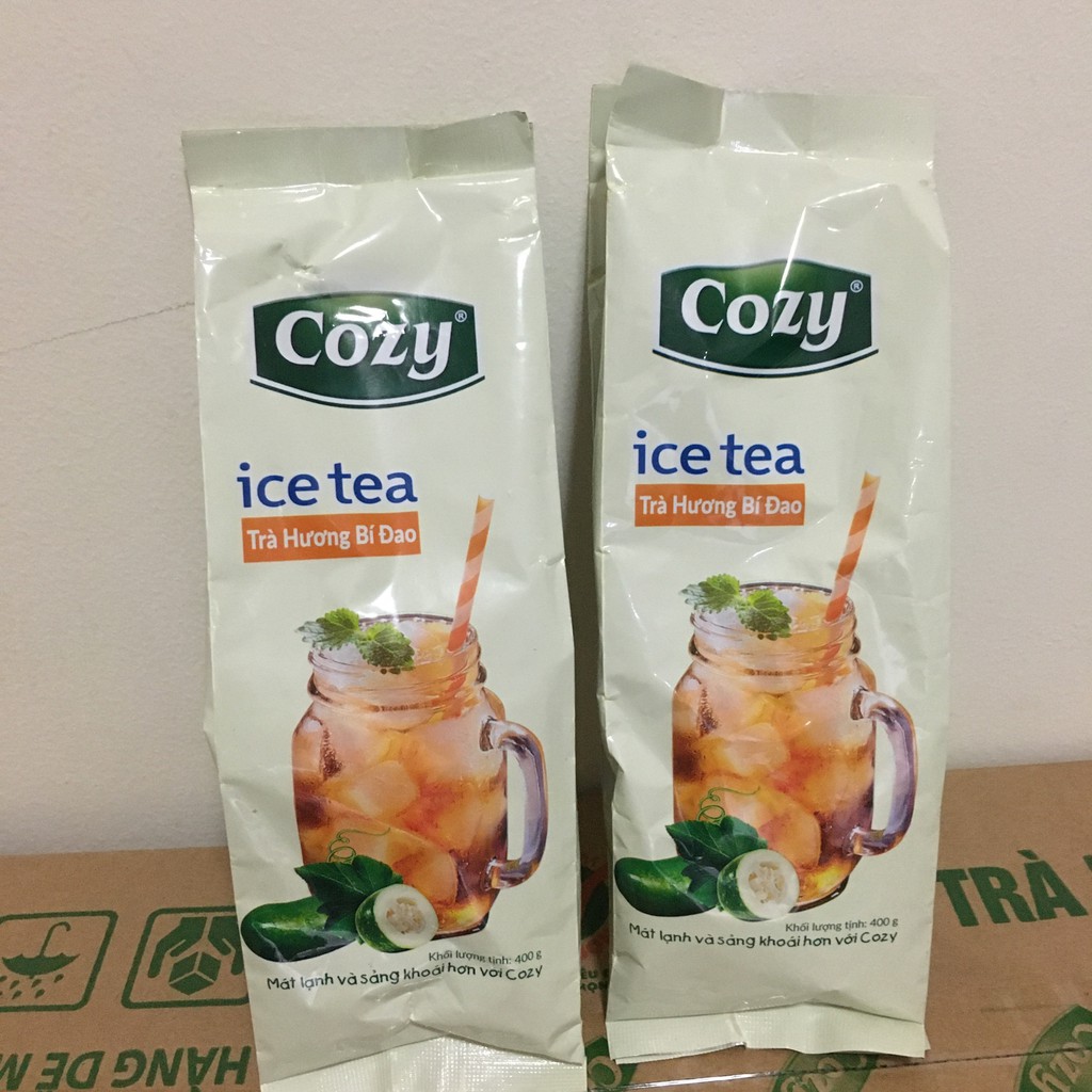 TRÀ COZY BÍ ĐAO HÒA TAN BỊCH 400G