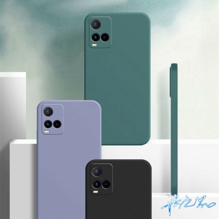 Ốp Điện Thoại Silicone Mềm Màu Trơn Cho Vivo Y20 20I 15S 33S 11 21T 21 15 12 V11 V11i S1 Pro Y12A 12S 10 50 30 91C V9 85 20S