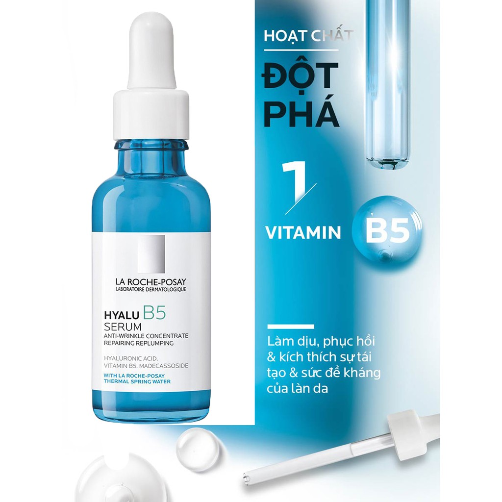 LaRoche-Posay Hyalu B5 Serum - Tinh Chất Cấp Nước Mờ Nhăn Săn Chắc Da 30ml | WebRaoVat - webraovat.net.vn