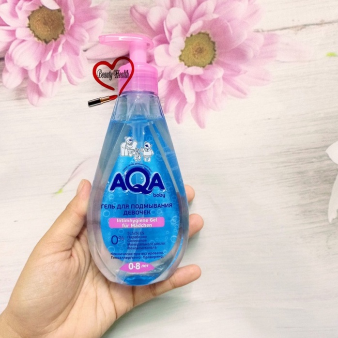 Dung dịch vệ sinh AQA cho bé trai, bé gái hàng Nga (mẫu mới)