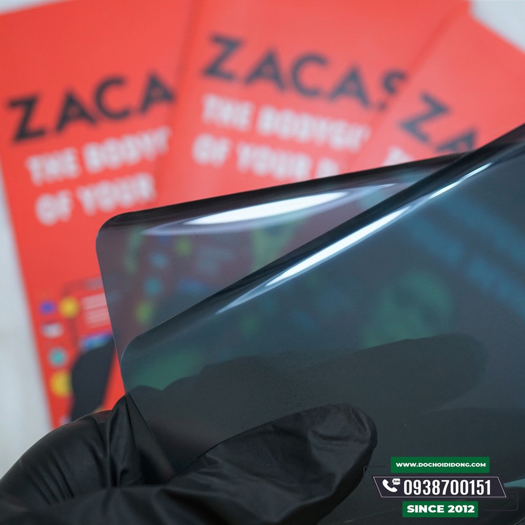 Dán cường lực chống nhìn trộm Xiaomi Mi 10 Ultra Zacase UV cao cấp