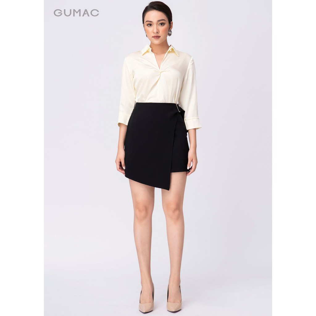 [Mã WABRGU152 giảm 10% tối đa 50k đơn từ 250k] Chân váy xếp kiểu GUMAC VA9253 | BigBuy360 - bigbuy360.vn