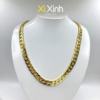 Dây chuyền xích to xi mạ vàng 24k - d15