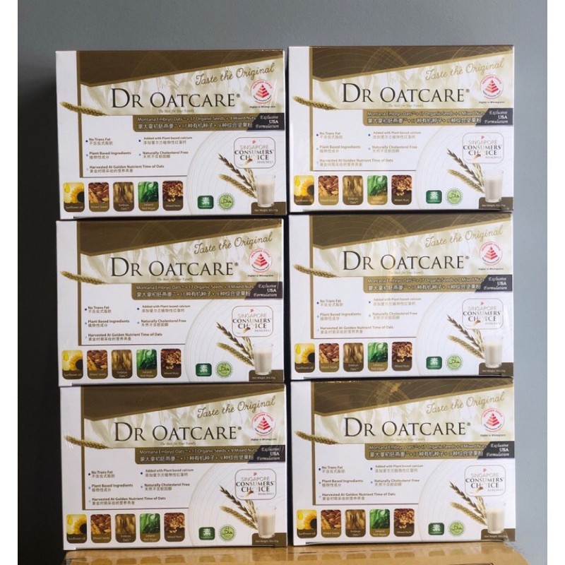 Combo 6 Hộp Giấy Sữa Hạt Dinh Dưỡng Dr OatCare
