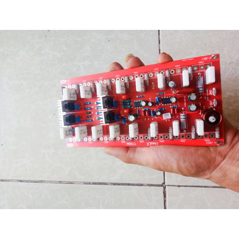 Mạch công suất 16 sò cao cấp có bù áp 2u