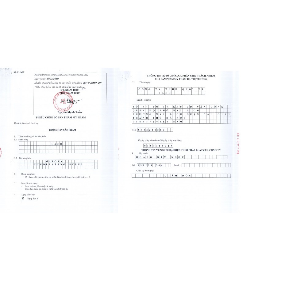 Tẩy da chết Laco Marosa | BigBuy360 - bigbuy360.vn