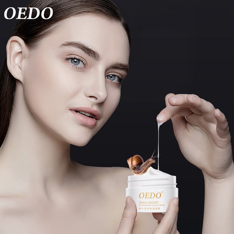 Kem dưỡng tinh chất ốc sên đàn hồi chăm sóc da OEDO cung cấp nước cho da căng mịn ẩm mượt Da săn chắc Chống lão hóa làm trắng da hiệu quả trẻ hoá da Skin Conditioning 40g