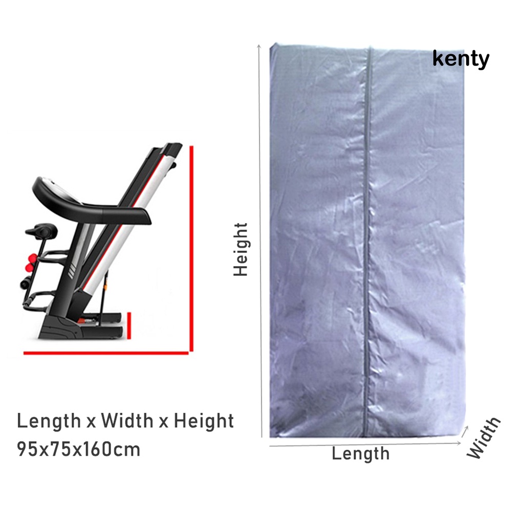 Vỏ Bọc Máy Chạy Bộ / Tập Gym Bằng Vải Oxford Chống Nước Chống Bụi Có Thể Gấp Gọn