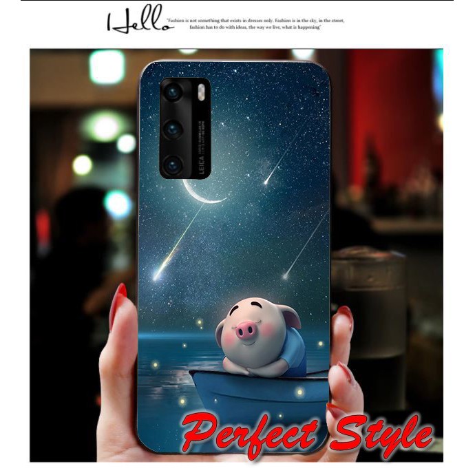 Ốp lưng dẻo TPU Vsmart Star 5 / Live 4 / Live / Joy 4 in hình 3D Heo cute