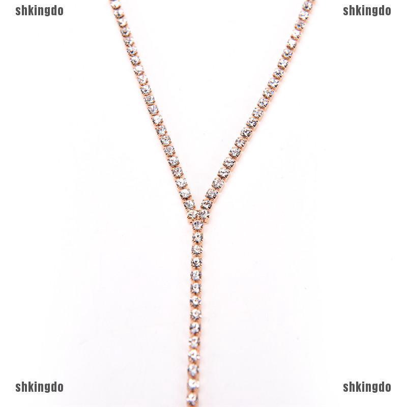 Vòng cổ thời trang có đính đá cho nữ