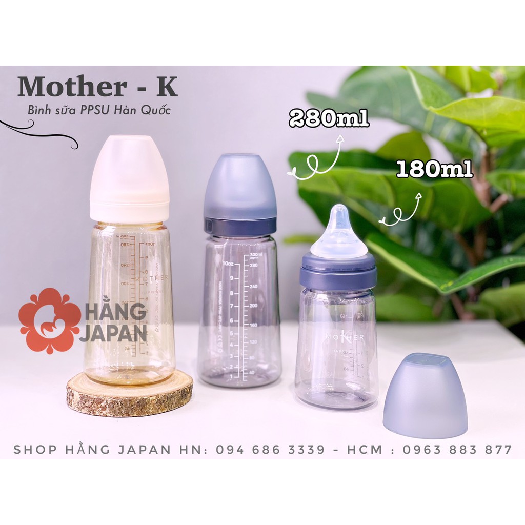 BÌNH SỮA CHO BÉ MOTHER 180ML/280ML