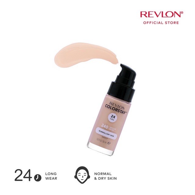 (hàng Mới Về) Kem Nền Elok - Revlon Colorstay 24h Cho Da Khô