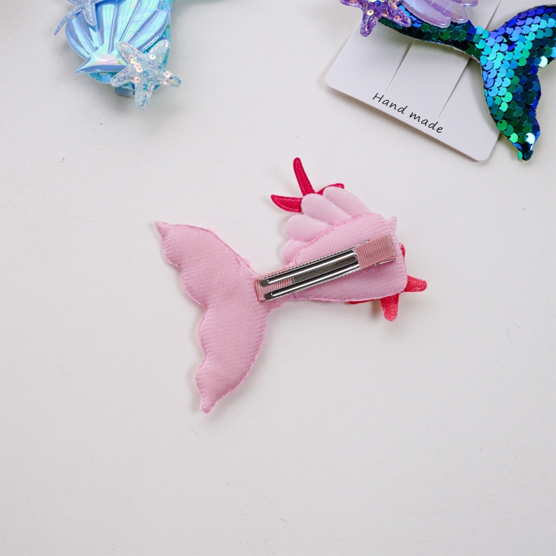 Flgo Kẹp Tóc Hình Đuôi Cá Hoạt Hình Chống Trượt Chủ Đề Halloween