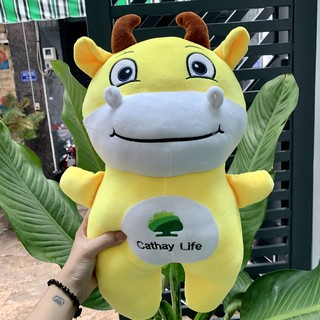 GỐI TRÂU THÊU LOGO CATHAY