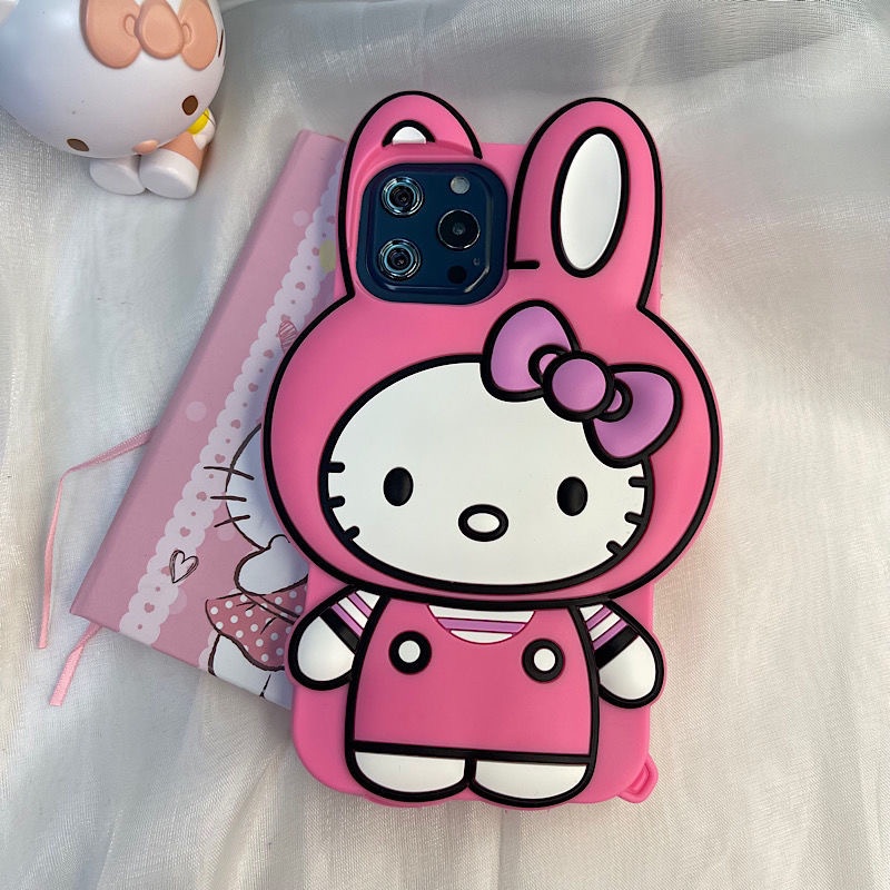 Ốp Điện Thoại Silicone Cao Su Mềm Họa Tiết Hoạt Hình Cho Iphone 13 12 11 Pro MAX X XS MAX XR 7 8 6 6S Plus