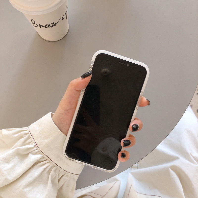iPhone 12 Pro max Ốp điện thoại mềm trong suốt dành cho iPhone 11PROMAX 11 X XS XSMAX XR 7 8 7PLUS 6 6SPLUS 6S 11PRO SE 2020 8PLUS | BigBuy360 - bigbuy360.vn