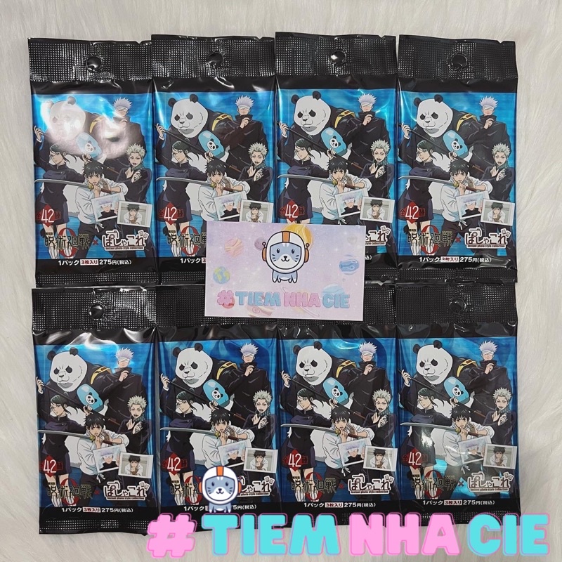 Thẻ nhân phẩm JJK Jujutsu Kaisen Chú Thuật Hồi Chiến movie 0 polaroid