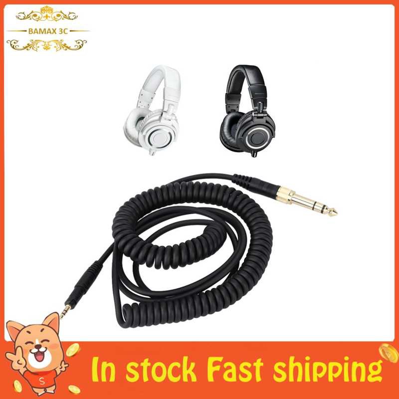 Bamaxis 160CM 3.5mm Jack DIY Earphone Audio Cable Headphone Repair Replacement Wire Cord