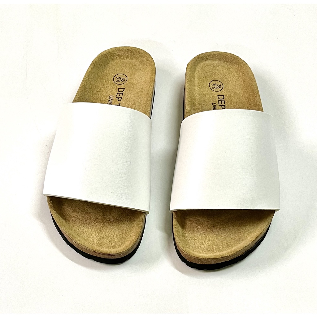 Dép đế trấu Birken nam nữ unisex quai bản ngang
