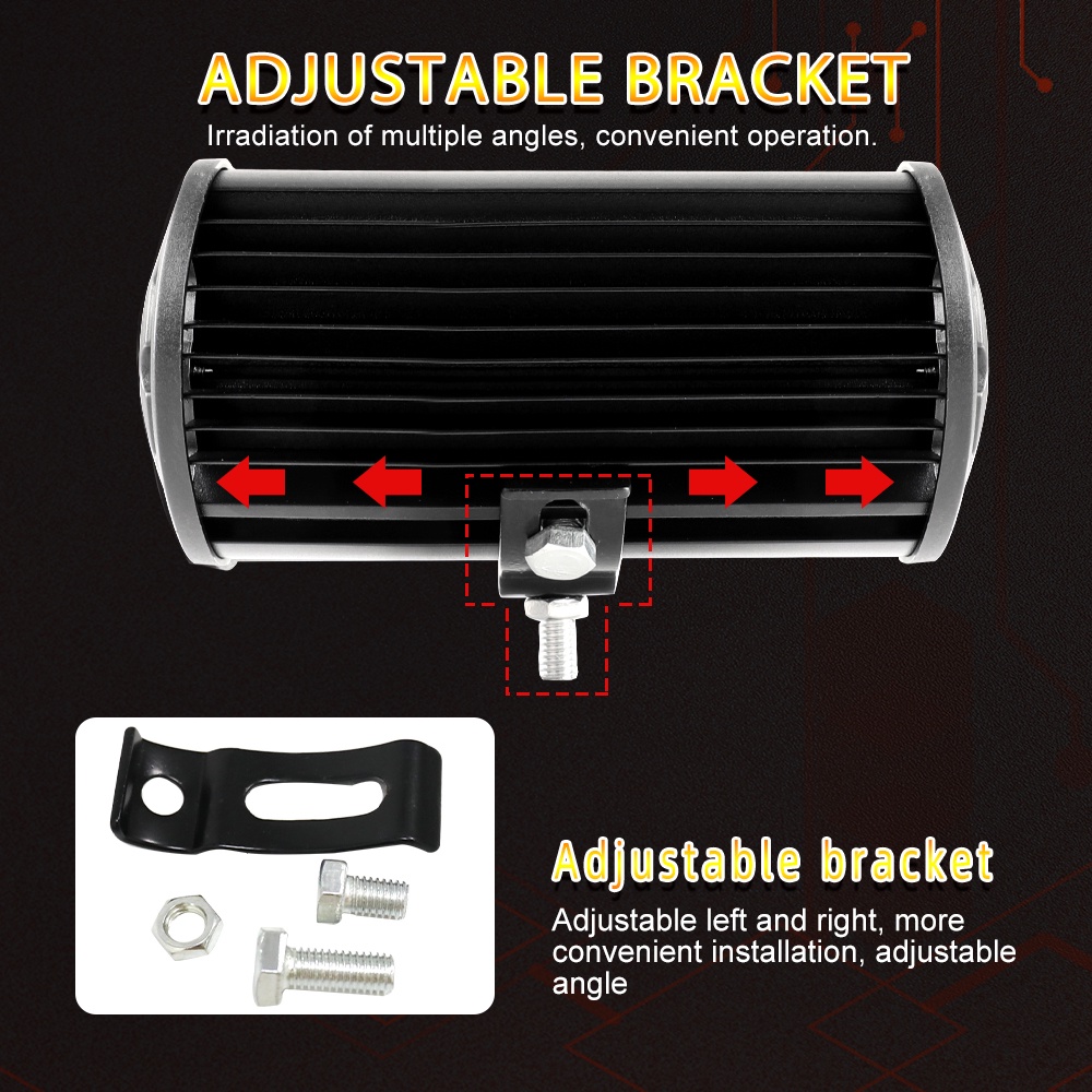 Thanh Đèn LED 60W 120W 4x4 SUV ATV 12V 24V Chuyên Dụng Cho Xe Hơi / Tàu Thuyền