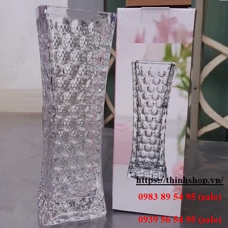 Bình cắm hoa thủy tinh - bình hoa thủy tinh