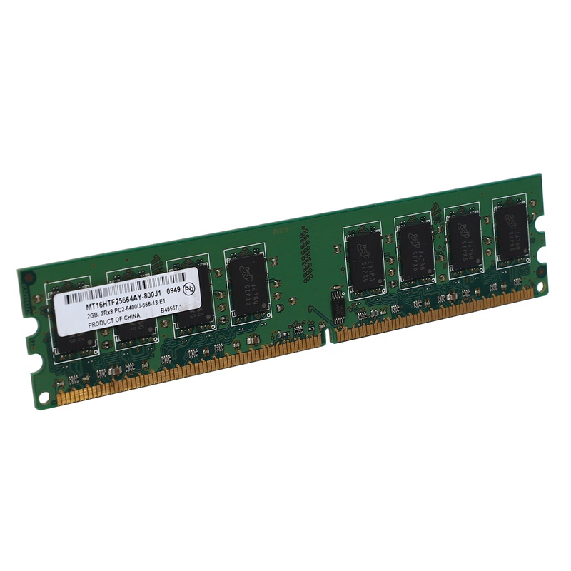 Bộ Nhớ Ram 2gb Ddr2 800mhz 2rx8 Dimm Pc2-6400U Cho Intel Amd