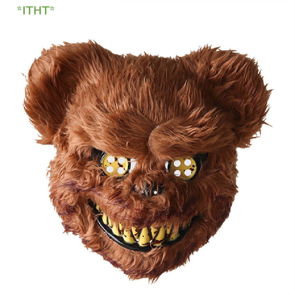 Mặt Nạ Hóa Trang Halloween Hình Thỏ / Gấu Đáng Sợ Mới